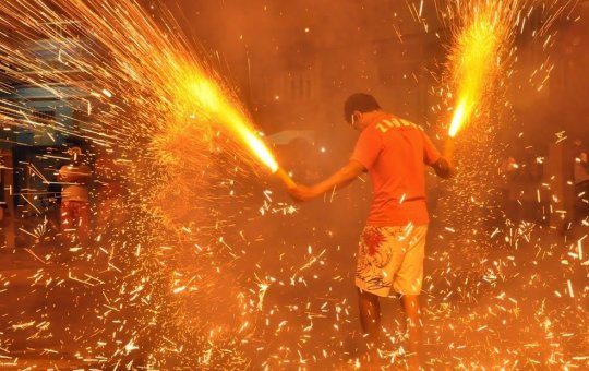 Periperi: Guerra de espadas é registrada em festejos juninos