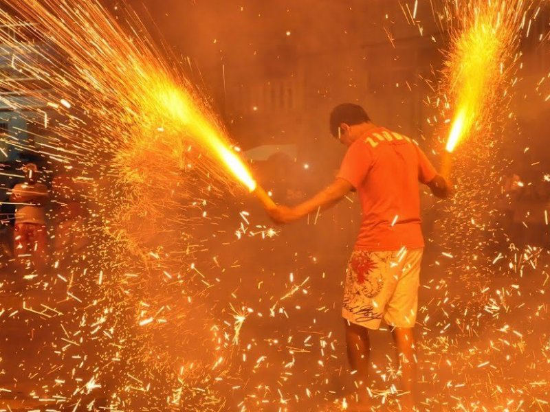 Periperi: Guerra de espadas é registrada em festejos juninos