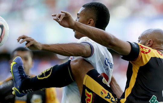 Série B: Bahia toma gol no fim do jogo e perde para o Novorizontino em casa