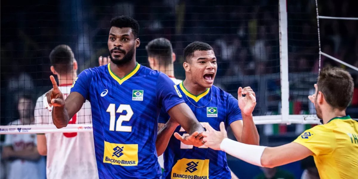 Seleção Brasileira vence Bulgária por 3 sets a 0