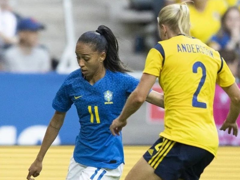 Brasil perde para Suécia em amistoso de preparação para a Copa América