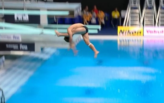 Cubano sofre acidente no Mundial de Esportes Aquáticos e tira zero em prova