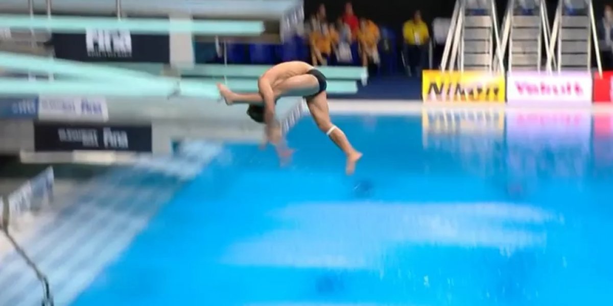 Cubano sofre acidente no Mundial de Esportes Aquáticos e tira zero em prova