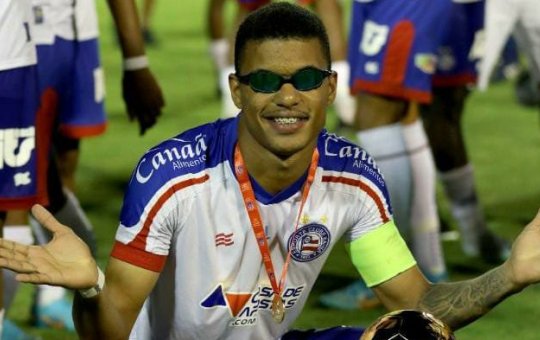 Jovem talento do Bahia, Marcelo Ryan comemora conquista do Baianão Sub-20