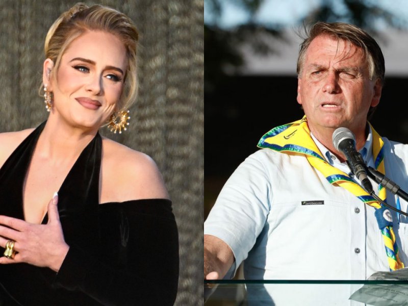 Adele grita "Fora Bolsonaro" durante show em Londres e viraliza na web