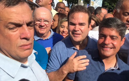 ACM Neto ignora críticas feitas por Geddel Vieira Lima: "Não vi"