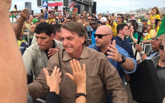 Em Salvador, Bolsonaro comenta atuação de seu governo durante a pandemia