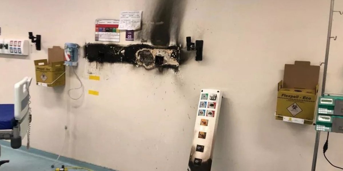 Incêndio atinge UTI do Hospital Roberto Santos; Ninguém fica ferido