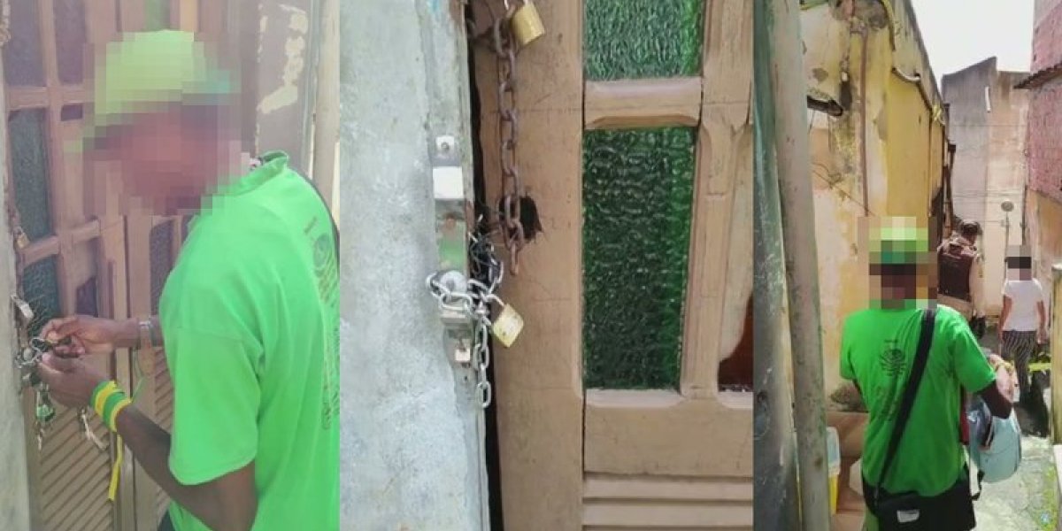 Homem é levado à delegacia após manter esposa em cárcere privado