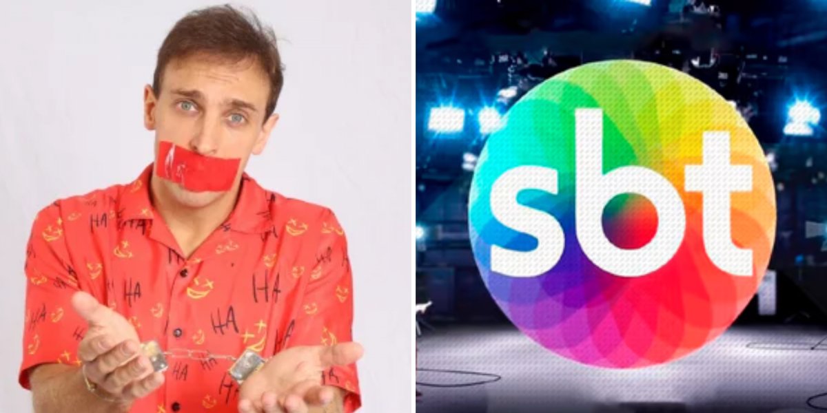 Algemado e amordaçado, Léo Lins insinua 'censura' após ser demitido do SBT