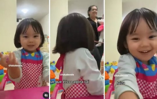 Criança viraliza em vídeo com slime: “Parece os peitos da minha mãe”