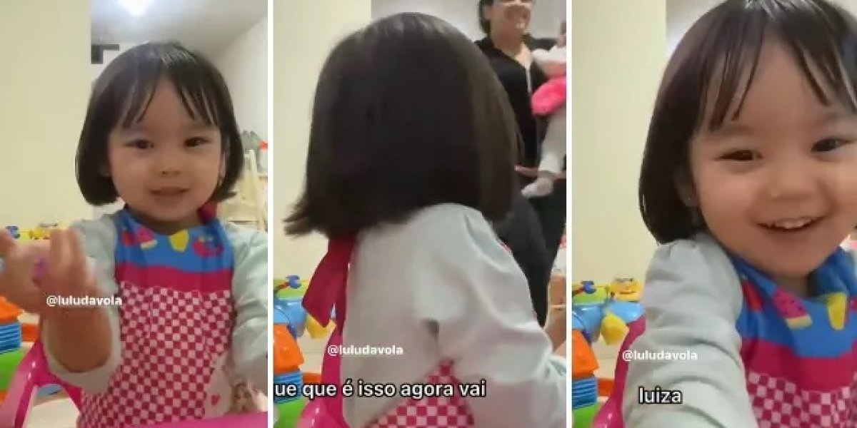 Criança viraliza em vídeo com slime: “Parece os peitos da minha mãe”