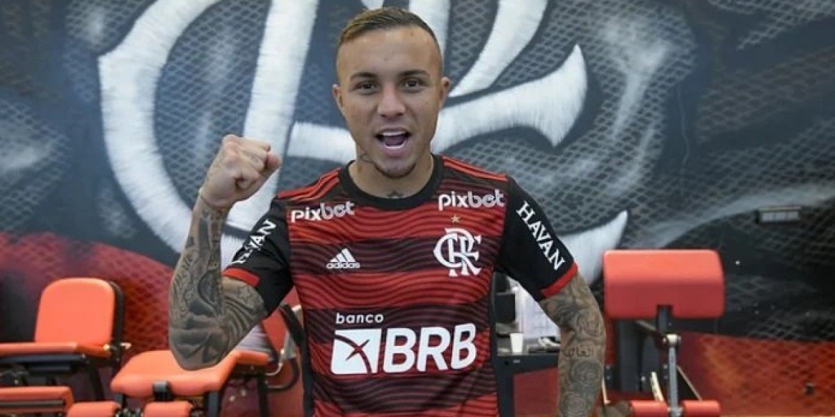 Everton Cebolinha é apresentado no Flamengo: "Quero ter um ciclo vitorioso aqui"