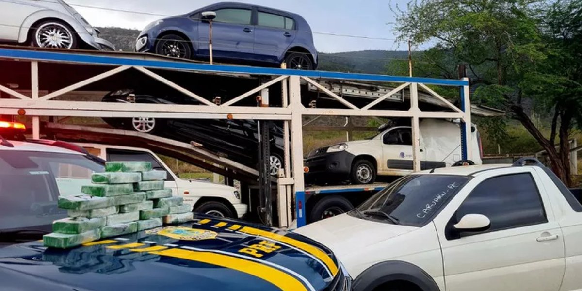 20,95kg de crack são apreendidos pela PRF em Jequié, na Bahia