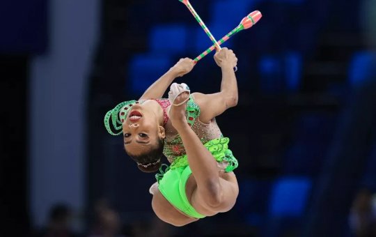 Ao som de Pabllo Vittar, Geovanna Santos garante prata no Pan de Ginástica