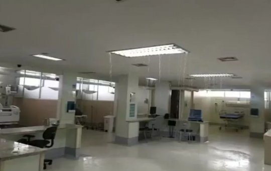 Pacientes de UTI são transferidos de ala após vazamento em tubulação do Espanhol