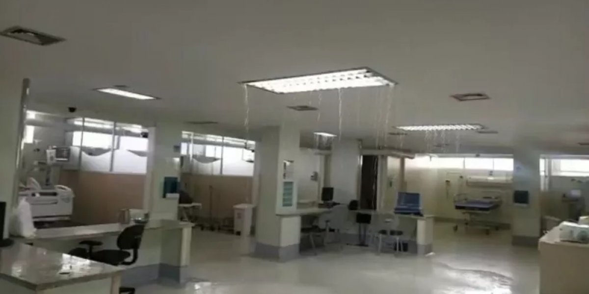 Pacientes de UTI são transferidos de ala após vazamento em tubulação do Espanhol