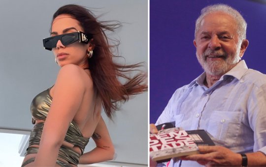 Anitta pede apoio de Lula para legalizar uso da maconha no Brasil 