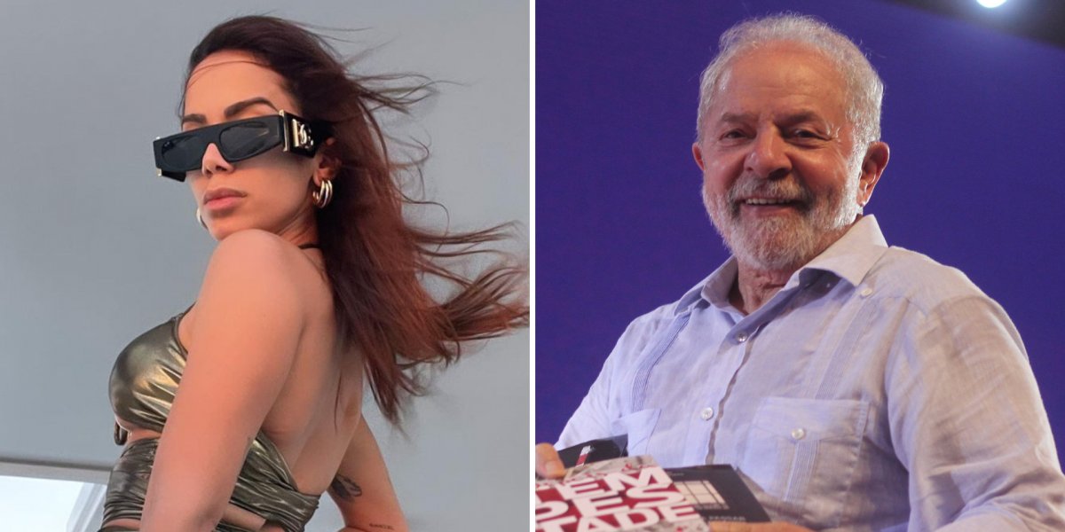 Anitta pede apoio de Lula para legalizar uso da maconha no Brasil