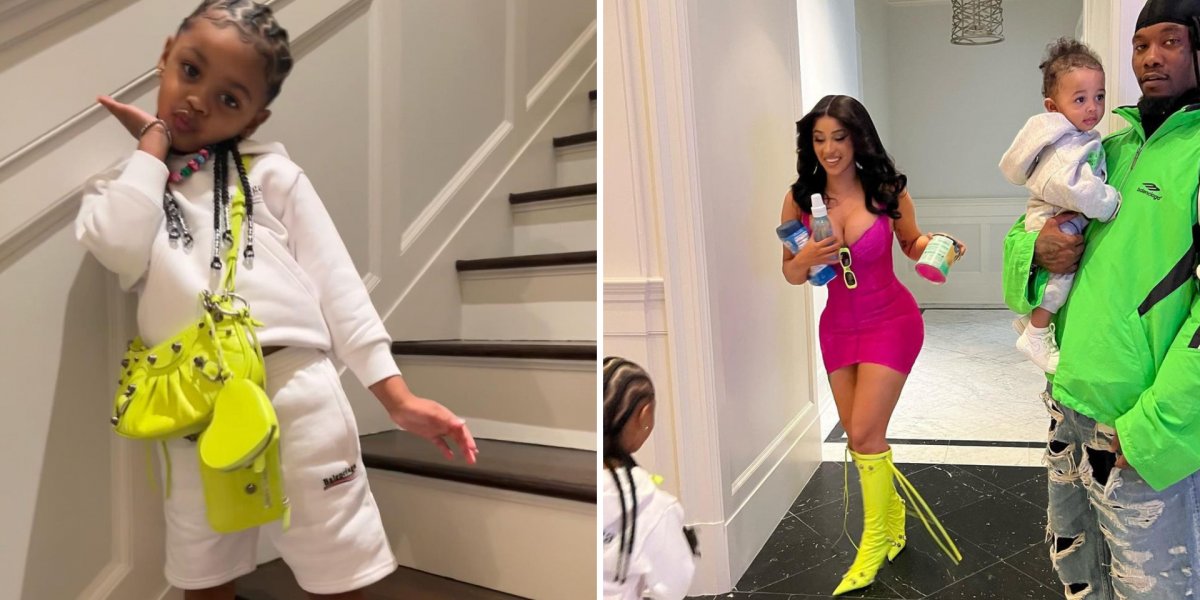 Kulture, filha de 4 anos da rapper Cardi B, é presenteada com R$ 272 mil