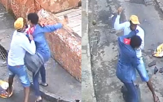 Mulher é esfaqueada durante assalto no Santo Antônio Além do Carmo