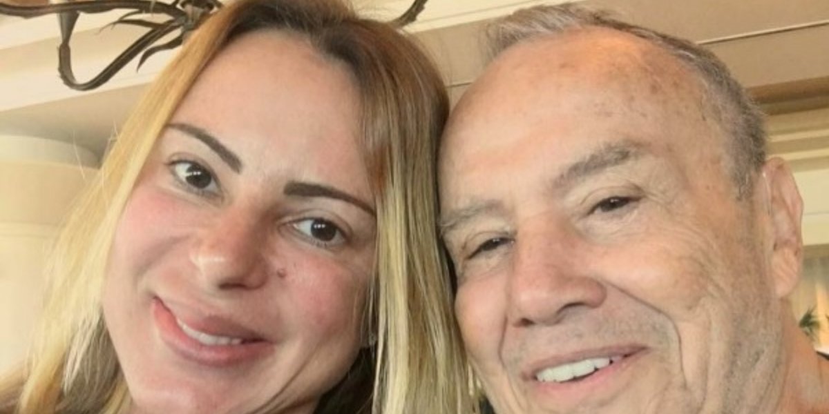 "Socorro", mulher de Stênio Garcia retira ator à força de entrevista