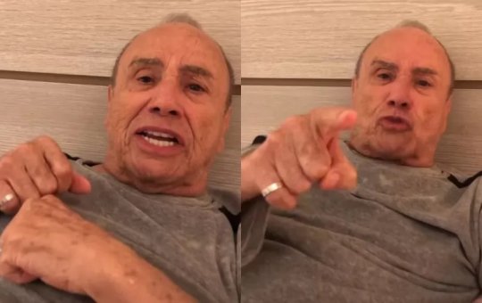 Stênio Garcia defende esposa após ser retirado de entrevista: "cruéis"