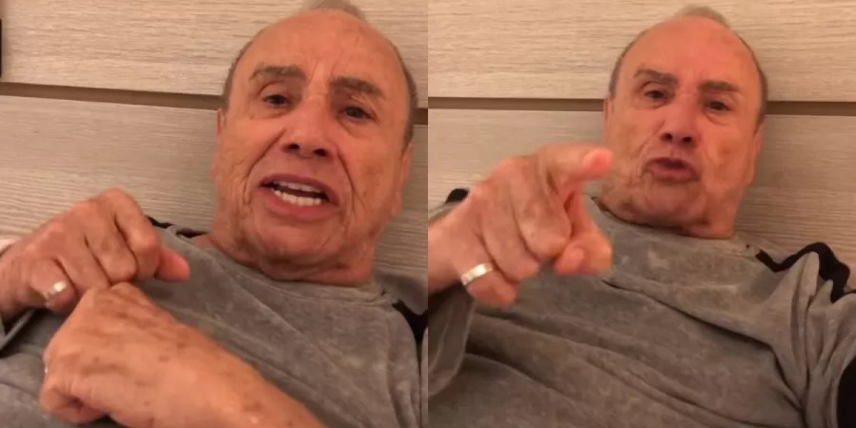 Stênio Garcia defende esposa após ser retirado de entrevista: "cruéis"