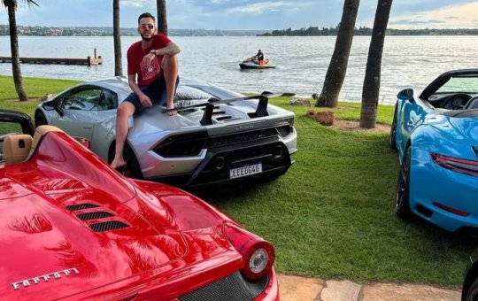 Coleção de carros do youtuber Klebim permanecem sob custódia da Justiça do DF