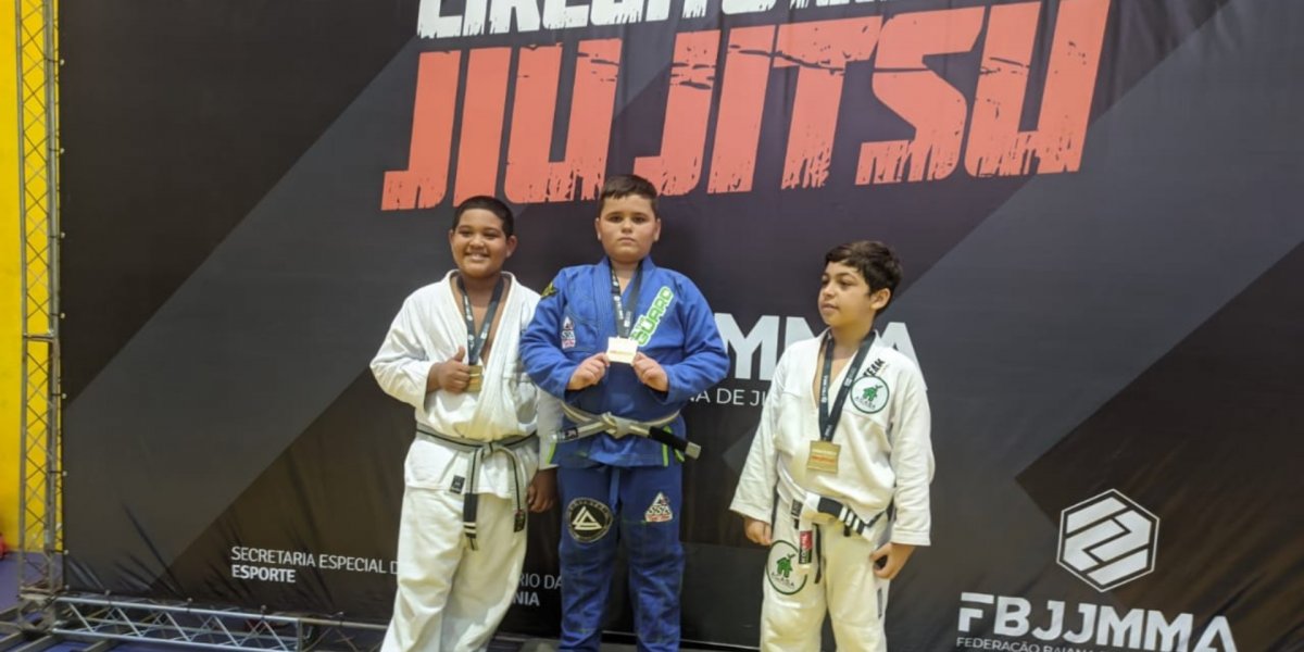 "Nunca desista dos seus sonhos", diz campeão mirim de Jiu Jitsu
