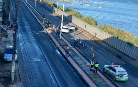 Salvador: Acidente de moto no subúrbio deixa um morto e um ferido