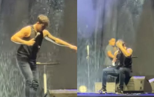Whindersson Nunes fica arrasado após tempestade atrapalhar seu show; veja