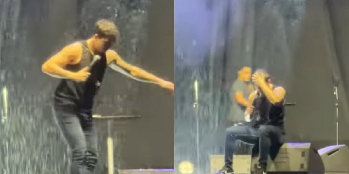 Whindersson Nunes fica arrasado após tempestade atrapalhar seu show; veja