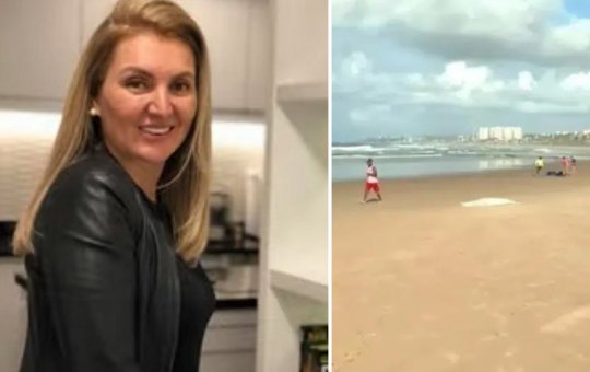 Corpo da empresária encontrada morta na praia de Piatã é enterrado