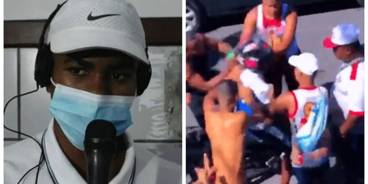 "Achei que ia morrer", diz barbeiro agredido por torcedores do Vitória