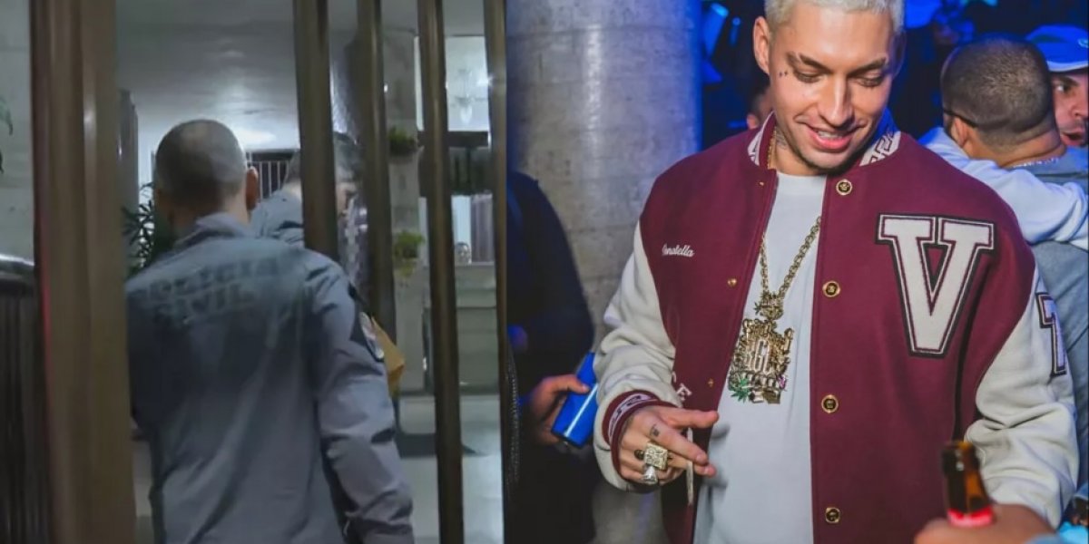 Filipe Ret é alvo de operação, após suposta distribuição de maconha em festa