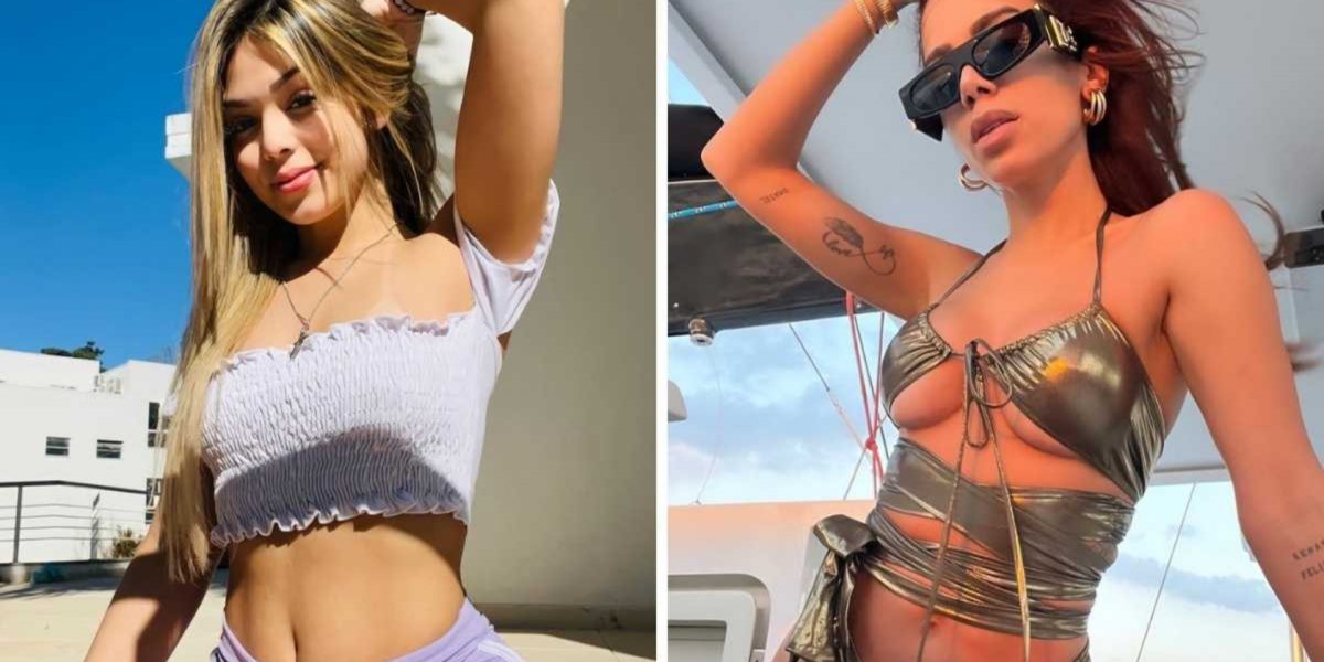 "Jogada de marketing", diz Melody sobre treta com Anitta