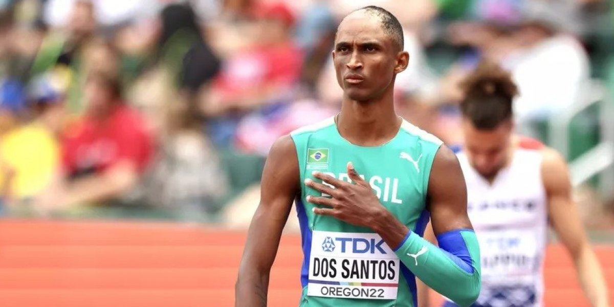 Brasileiro Alison ‘Piu’ dos Santos conquista título mundial de atletismo
