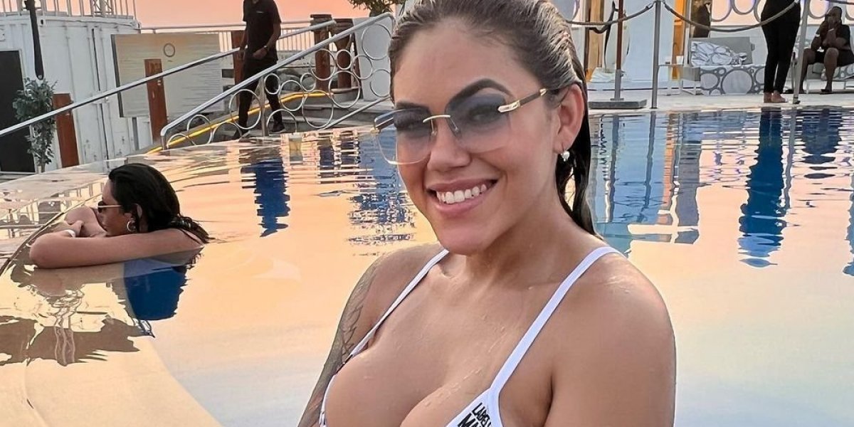 Modelo Rangel Carlos viaja com marido e ganha mais de R$ 200 mil de 'namorados'