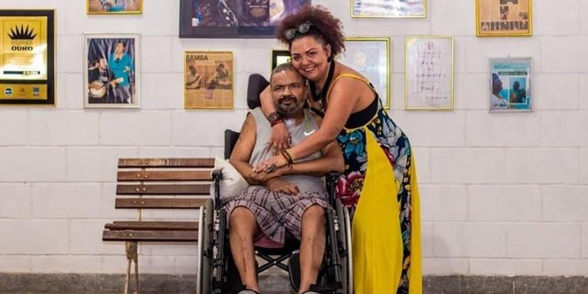 Esposa de Arlindo Cruz lamenta estado de saúde do sambista após sofrer AVC