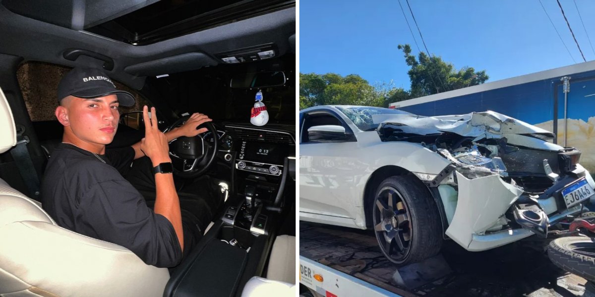Zagueiro do Bragantino é indiciado por homicídio culposo, após acidente de carro