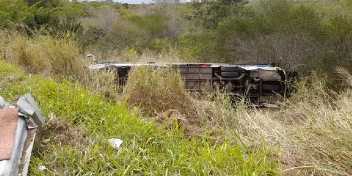 Acidente na região da Lagoa Grande deixa ao menos 17 feridos