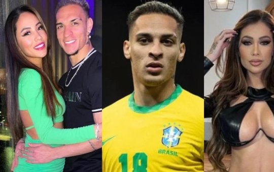 Amante que engravidou do atacante Antony, da Seleção Brasileira, perde o bebê