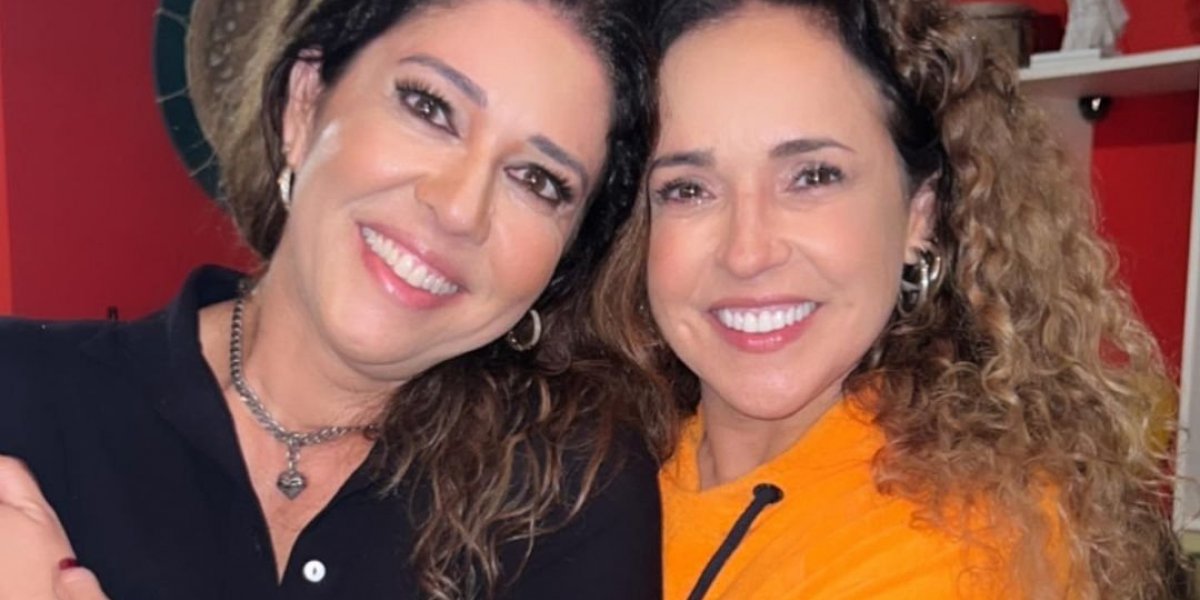 Daniela Mercury publica homenagem para esposa, a jornalista Malu Verçosa