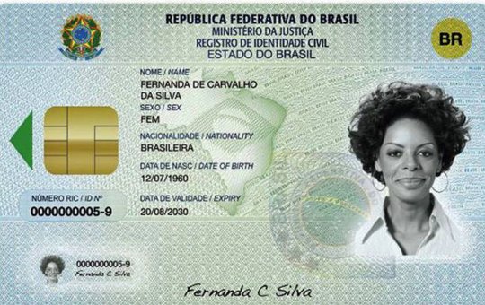 Nova Carteira de Identidade Nacional começa a ser emitida nesta terça