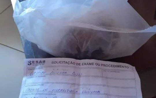 Jovem é baleado, perde rim e hospital entrega órgão à família em saco plástico