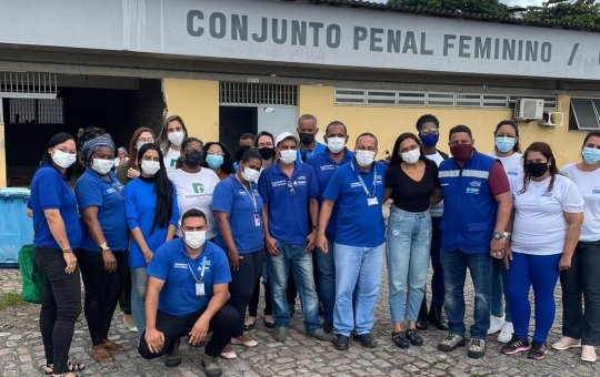 Detentas do Conjunto Penal de Mata Escura recebem orientações sobre auxílios