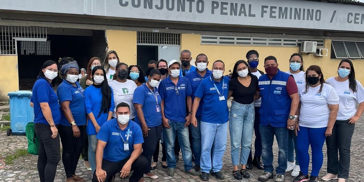Detentas do Conjunto Penal de Mata Escura recebem orientações sobre auxílios