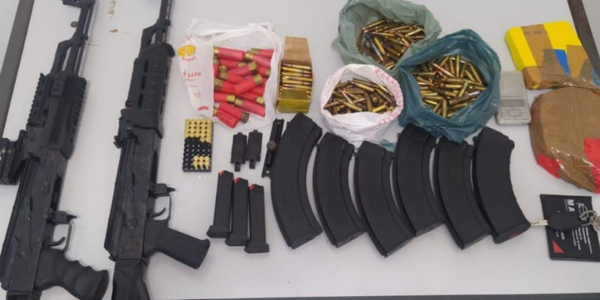 Polícia apreende dois fuzis russos em Barreiras, no oeste do estado