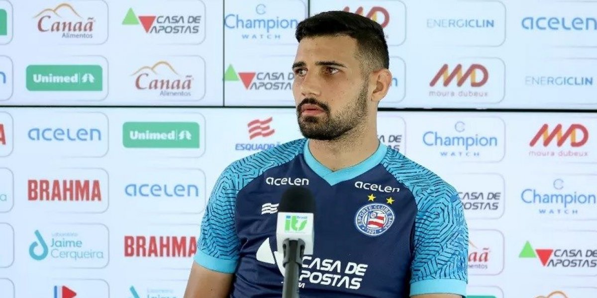 Ignácio diz que falta de concentração tem atrapalhado o Bahia: "temos ciência"